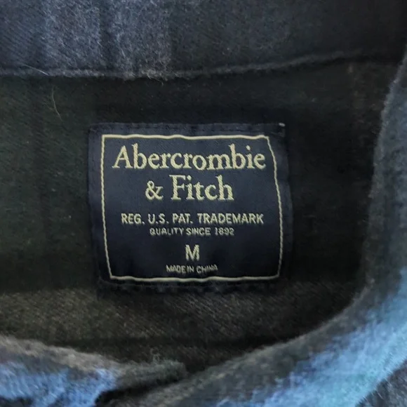 Abercrombie Fitch Flannel - Picture 3 of 14